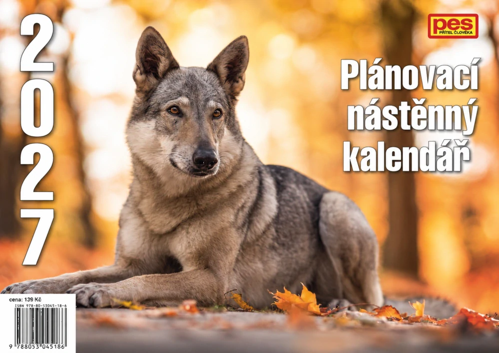 Plánovací nástěnný kalendář 2027, doručení 5.10.2026