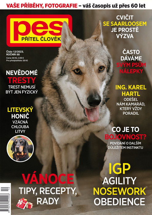 Pes přítel člověka 12/2023