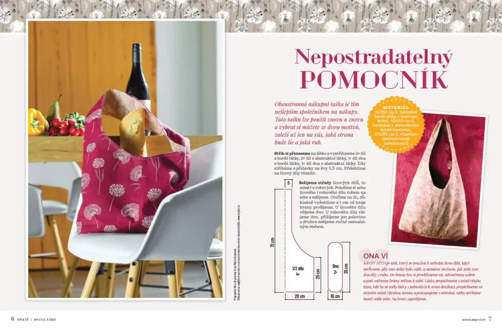 Ona ví Speciál TAŠKY