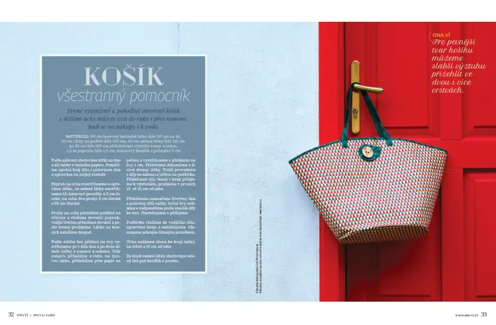 Ona ví Speciál TAŠKY