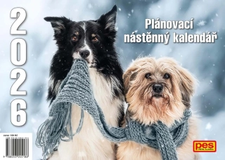 Plánovací nástěnný kalendář 2026